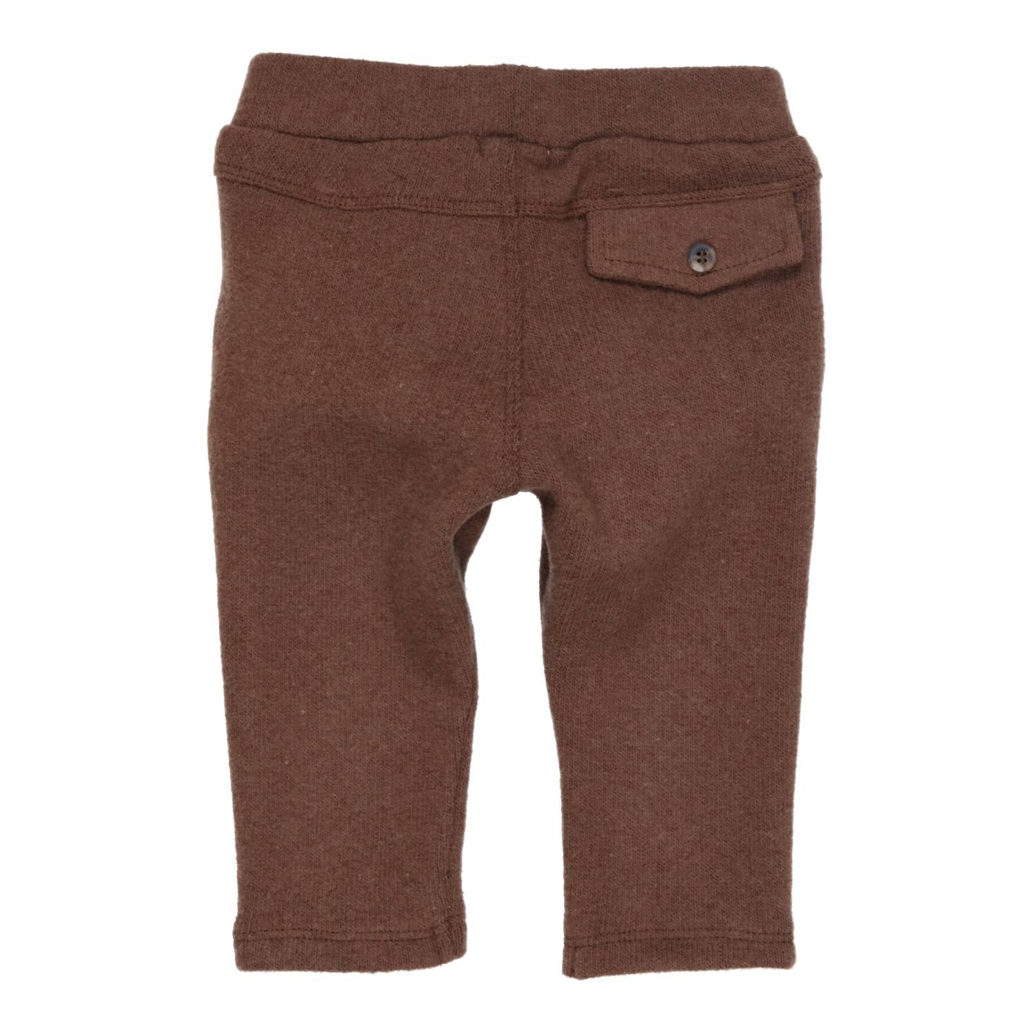 Jongens Trousers Gillo van Gymp in de kleur Brown in maat 86.