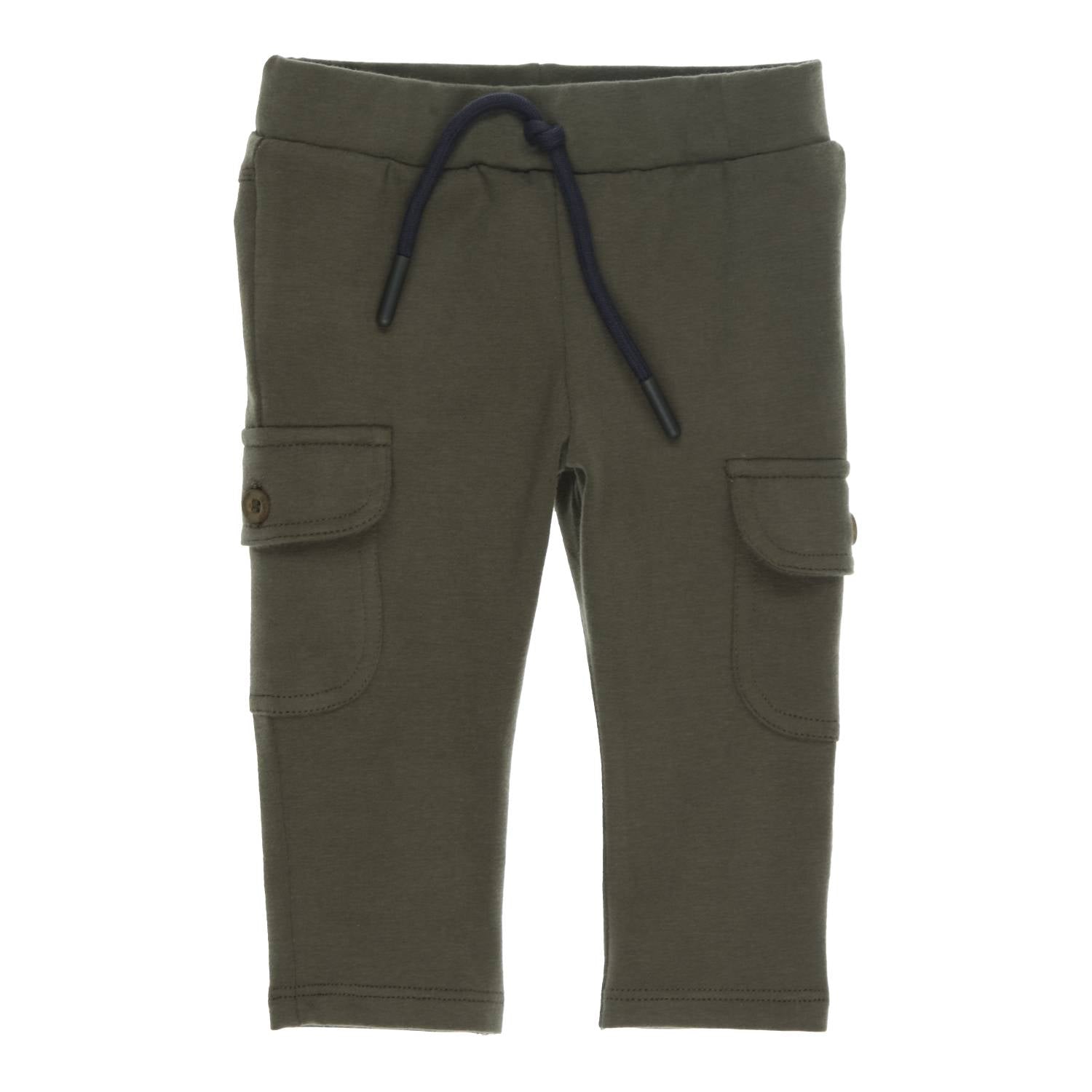 Jongens Trousers Aerodoux van Gymp in de kleur Khaki in maat 86.