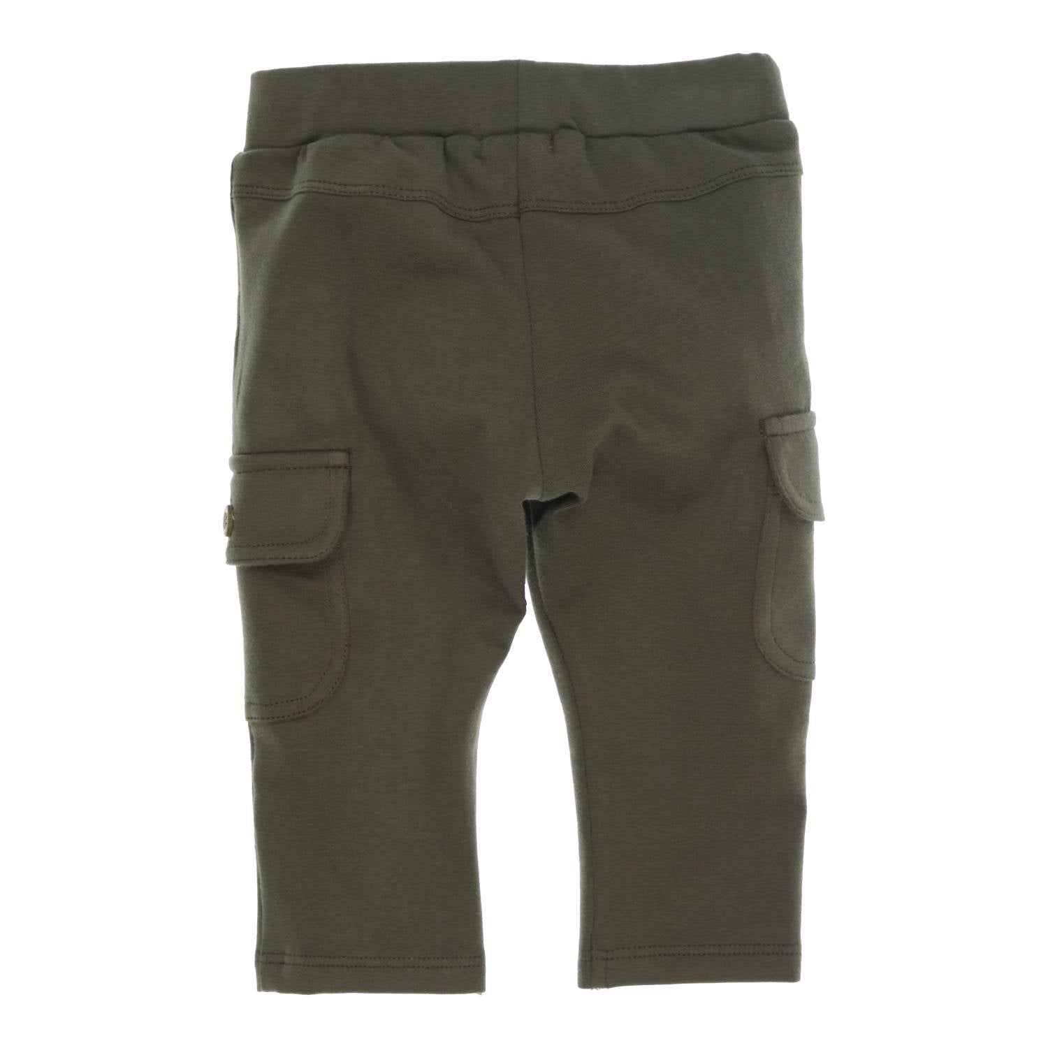 Jongens Trousers Aerodoux van Gymp in de kleur Khaki in maat 86.