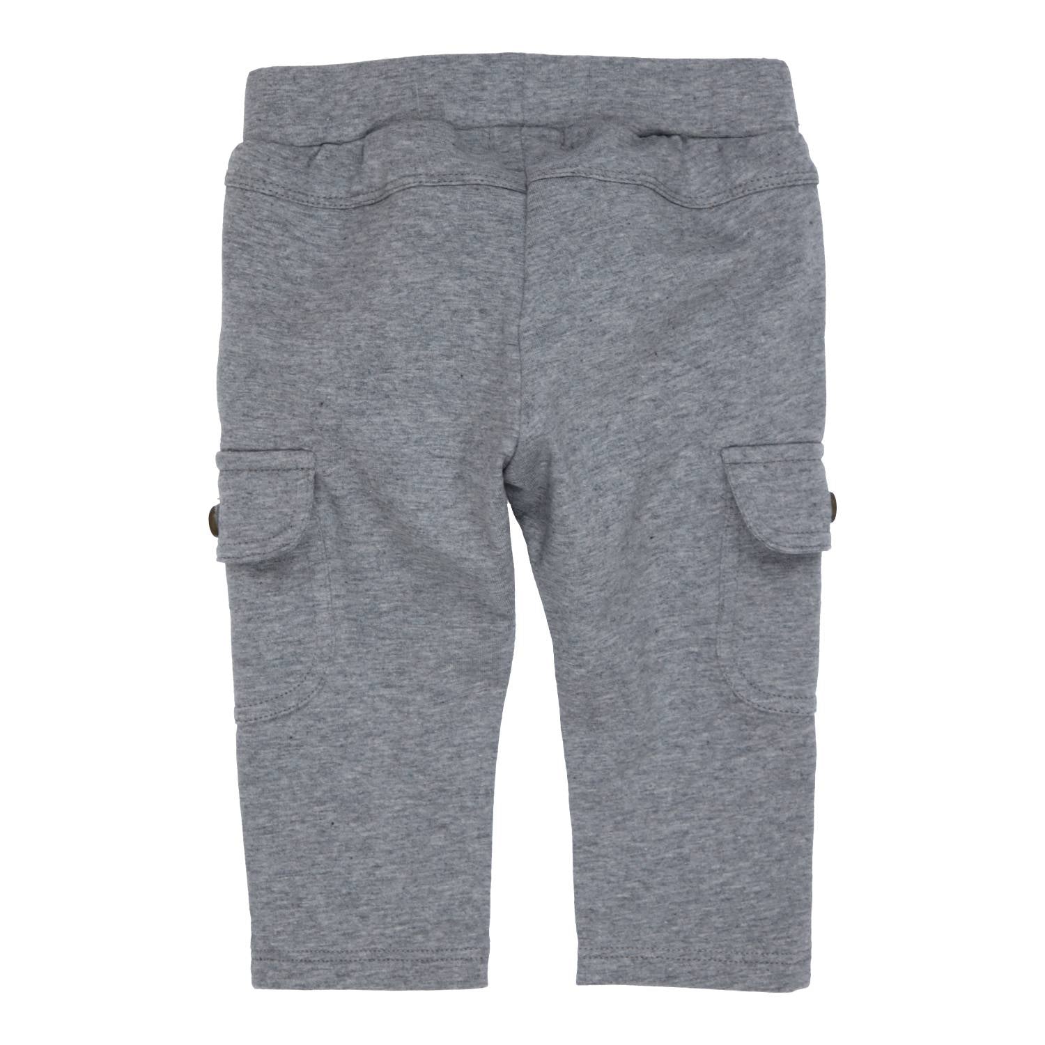 Jongens Trousers Aerochine van Gymp in de kleur Grey Melange in maat 86.