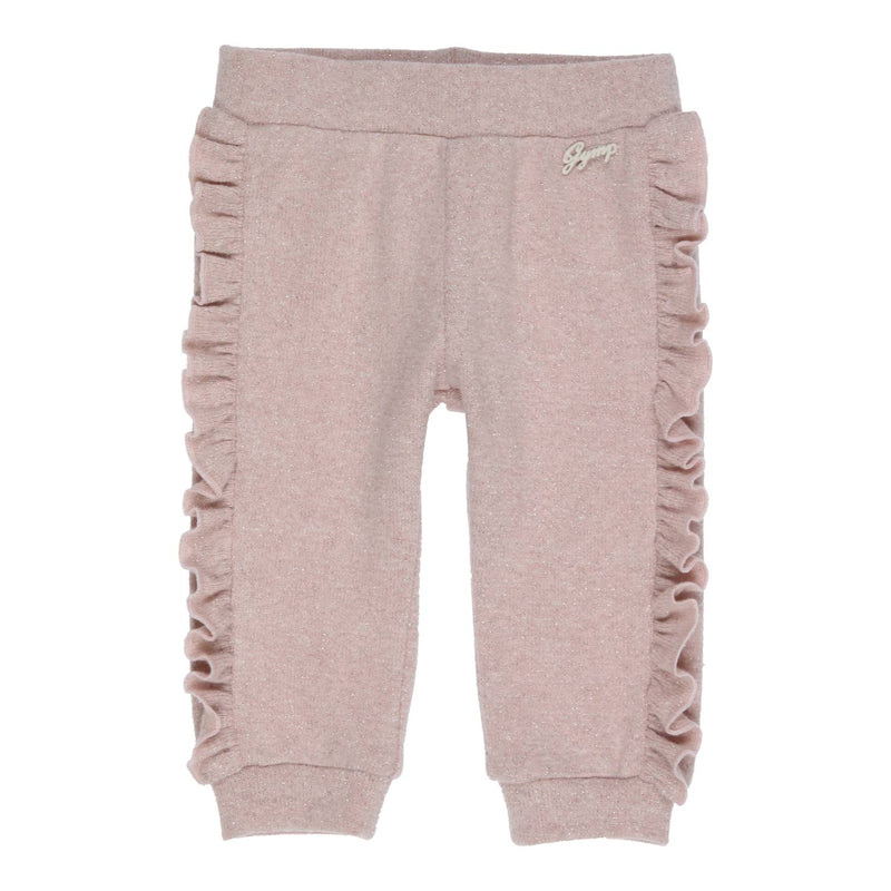 Meisjes Trousers Lucia van Gymp in de kleur Old Rose in maat 86.