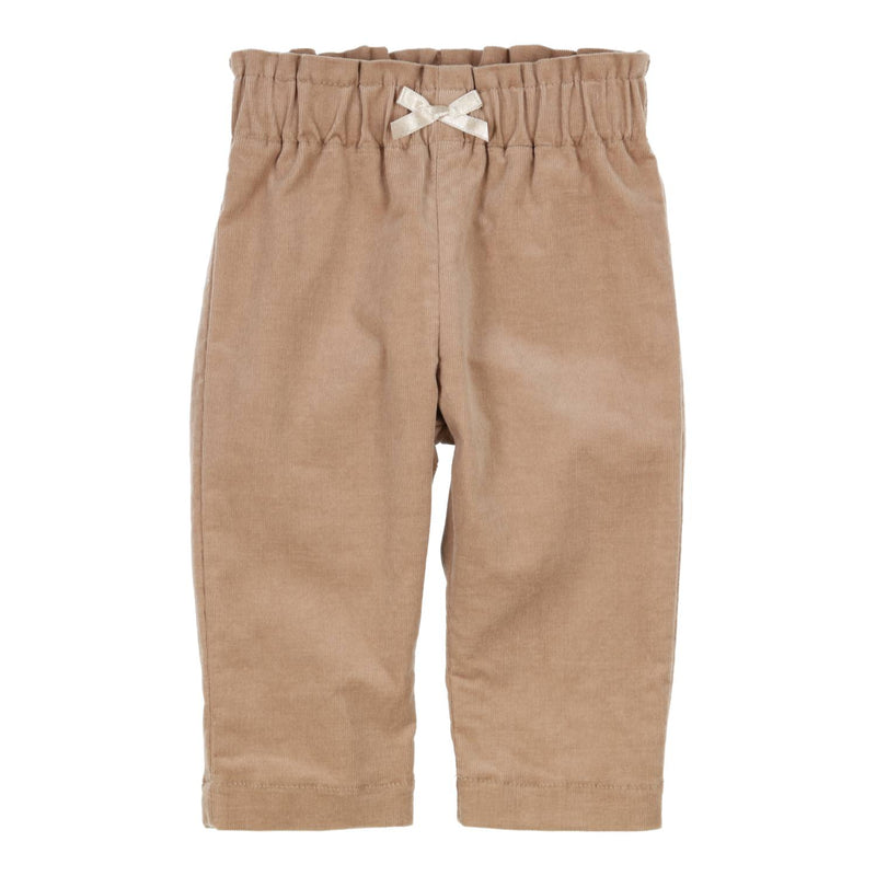 Meisjes Trousers Pandour van Gymp in de kleur Camel in maat 86.