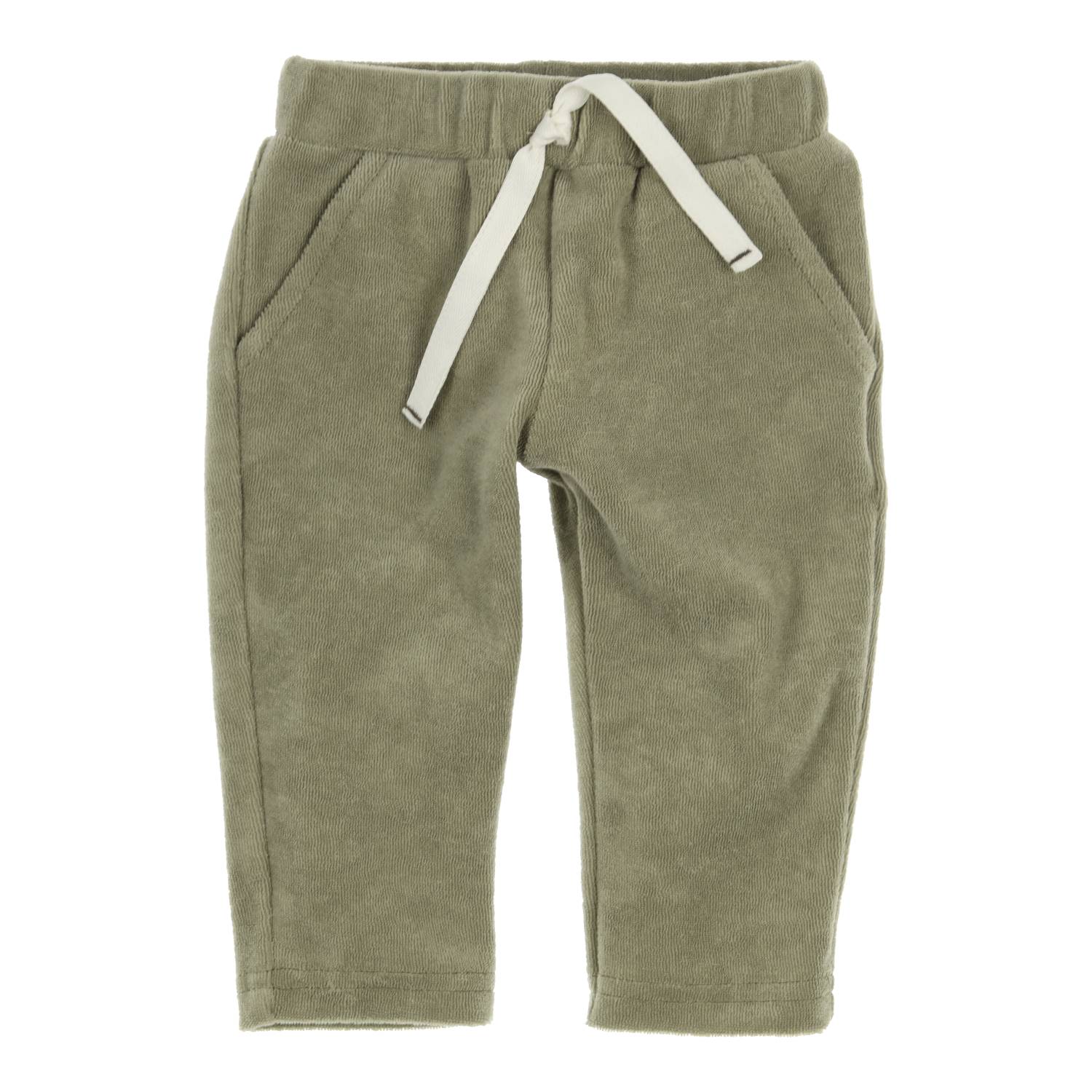 Jongens Trousers Ido van Gymp in de kleur Khaki in maat 86.