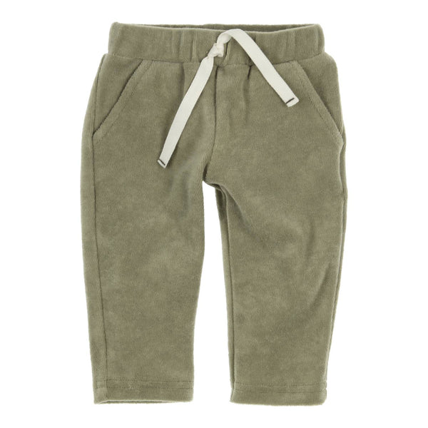Jongens Trousers Ido van Gymp in de kleur Khaki in maat 86.