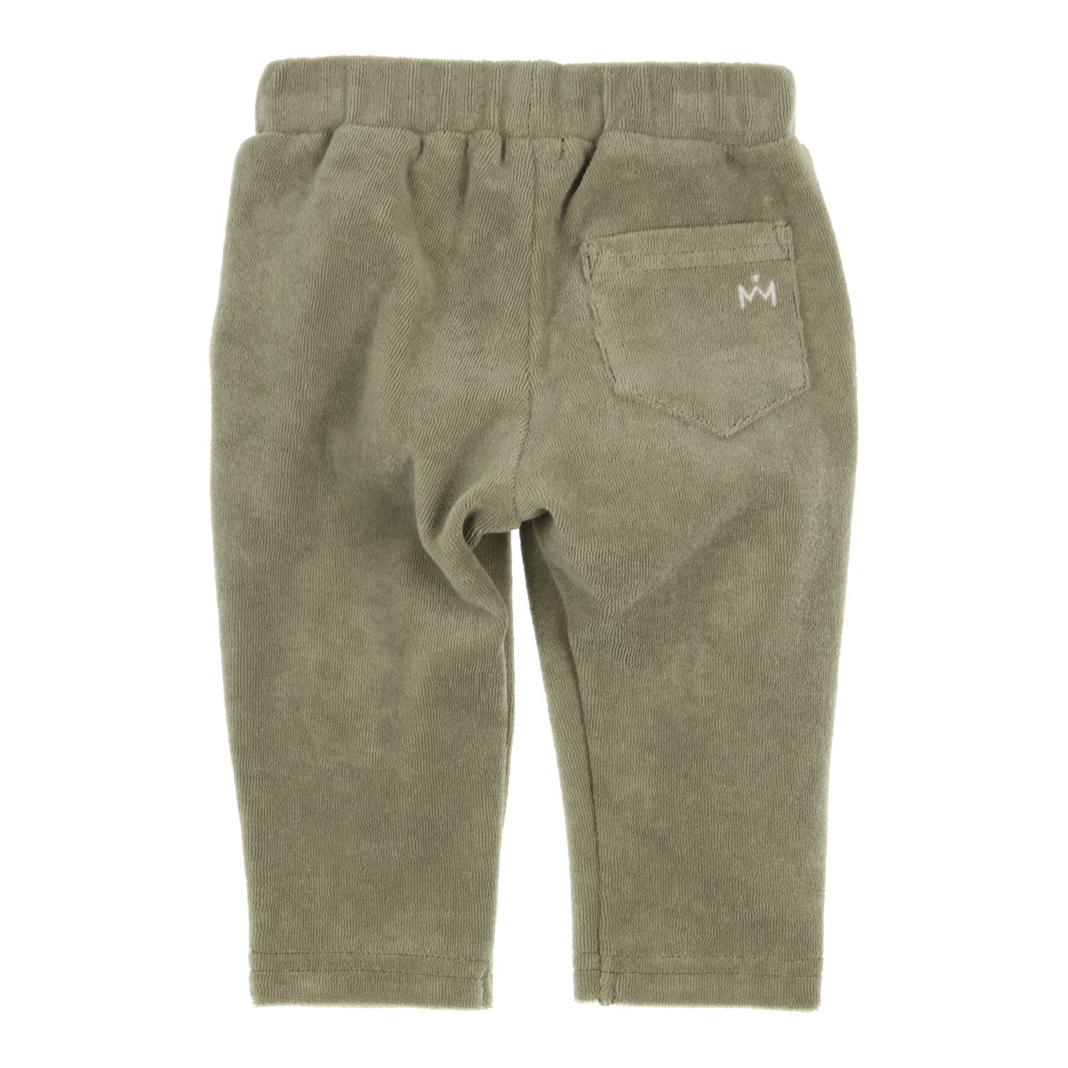 Jongens Trousers Ido van Gymp in de kleur Khaki in maat 86.