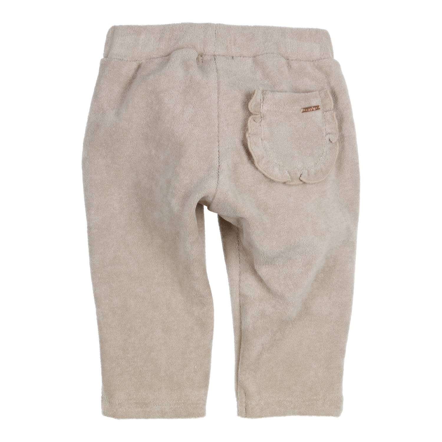 Meisjes Trousers Ido van Gymp in de kleur Beige in maat 86.