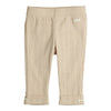 Meisjes Trousers Odette van Gymp in de kleur Beige in maat 92.