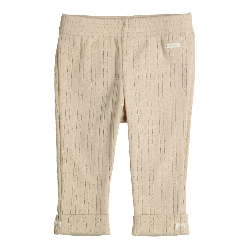 Meisjes Trousers Odette van Gymp in de kleur Beige in maat 92.