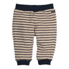 Jongens Trousers Lander van Gymp in de kleur Beige - Navy in maat 92.