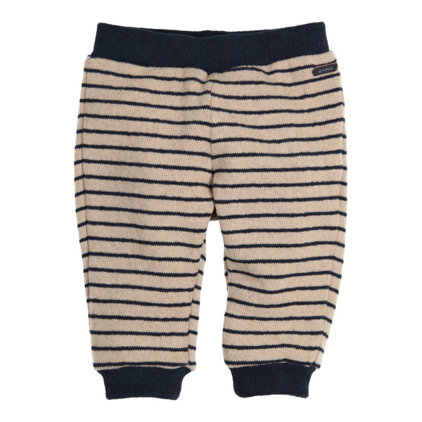 Jongens Trousers Lander van Gymp in de kleur Beige - Navy in maat 92.