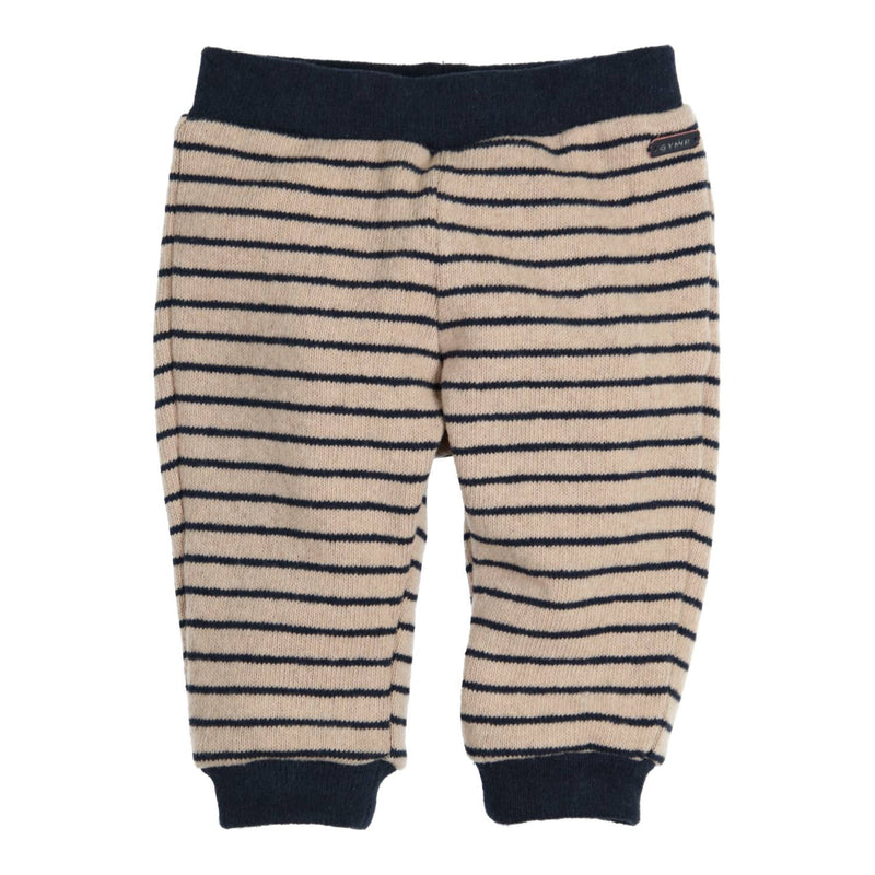 Jongens Trousers Lander van Gymp in de kleur Beige - Navy in maat 92.