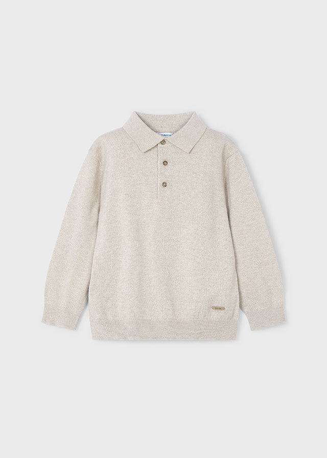 Mayoral L/s knit polo