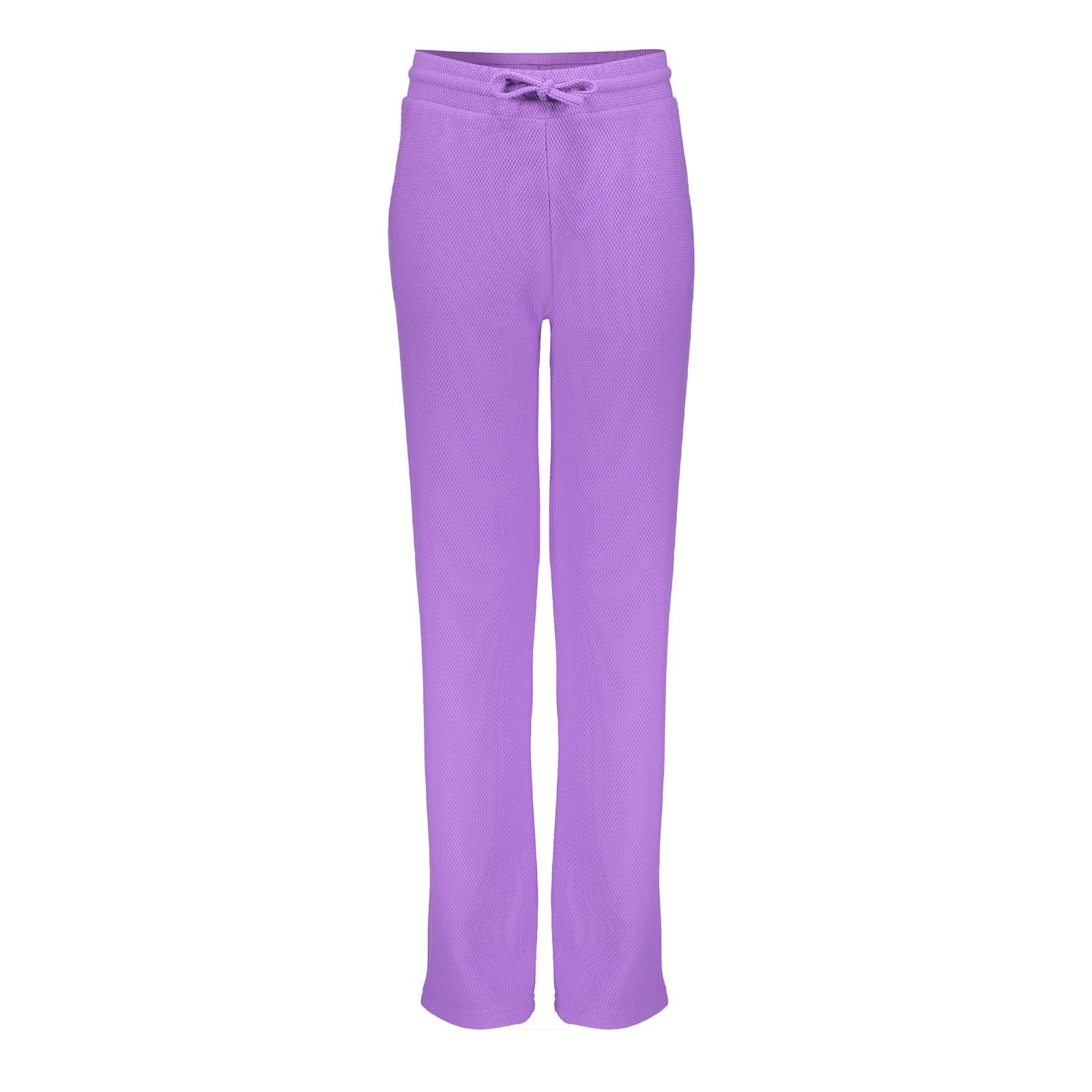 Meisjes Pants wide comfy  van Geisha in de kleur purple in maat 176.