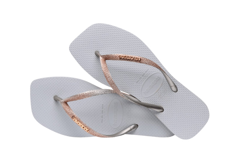 Havaianas Slipper SQUARE GLITTER ICE GREY