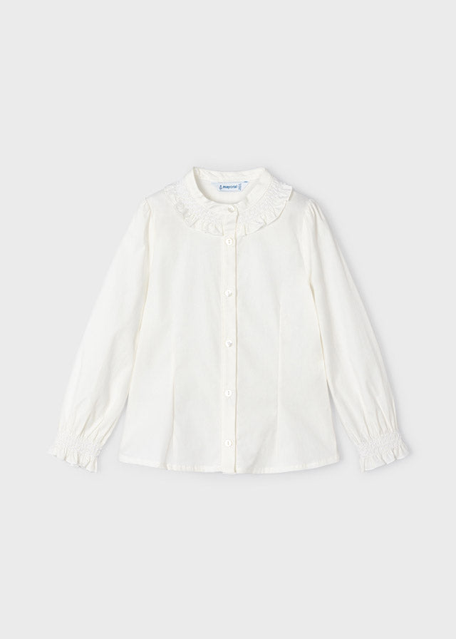 Mayoral Poplin blouse