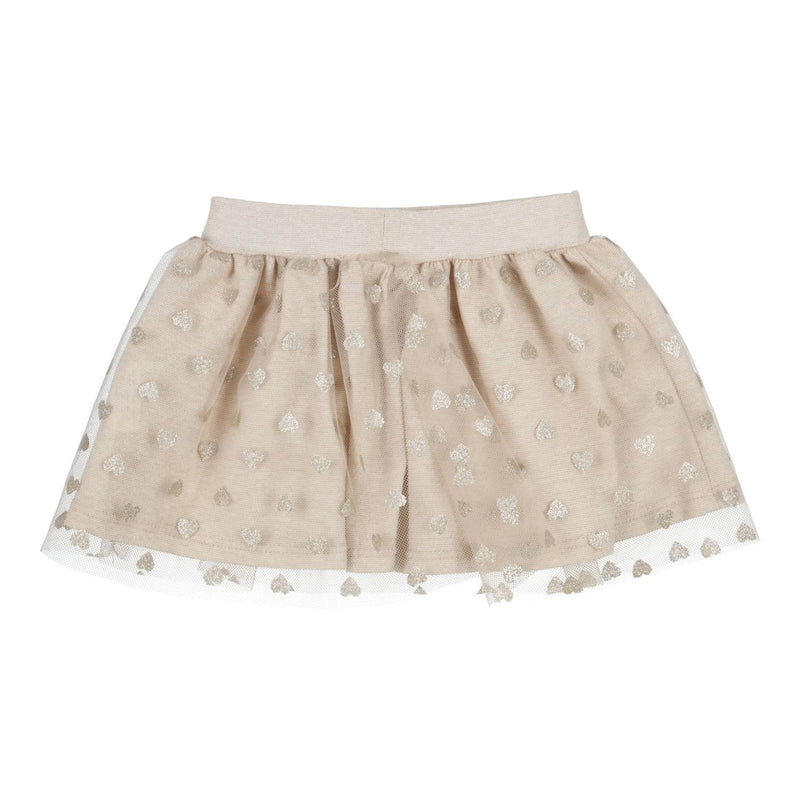 Meisjes Skirt Suzie van Gymp in de kleur Gold in maat 86.