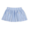 Meisjes Skirt Linse van Gymp in de kleur Light Blue - White in maat 86.