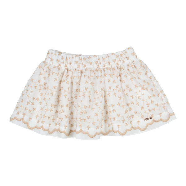 Meisjes Skirt Dianta van Gymp in de kleur Off White - Beige in maat 86.