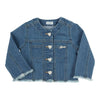 Meisjes Coat Jason van Gymp in de kleur Light Blue in maat 86.