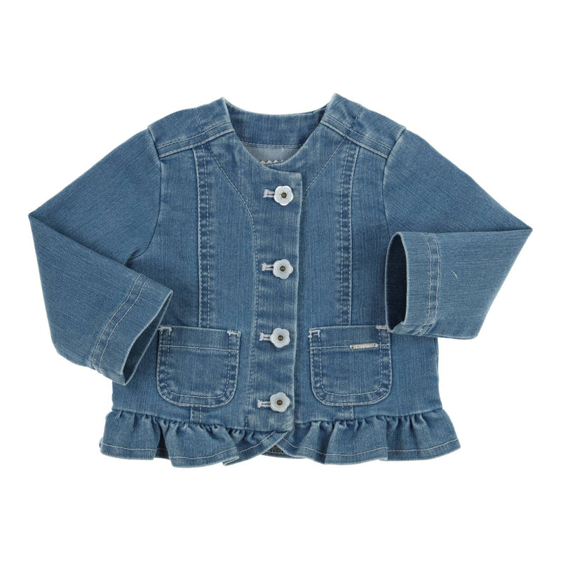 Meisjes Coat Jason van Gymp in de kleur Blue in maat 86.