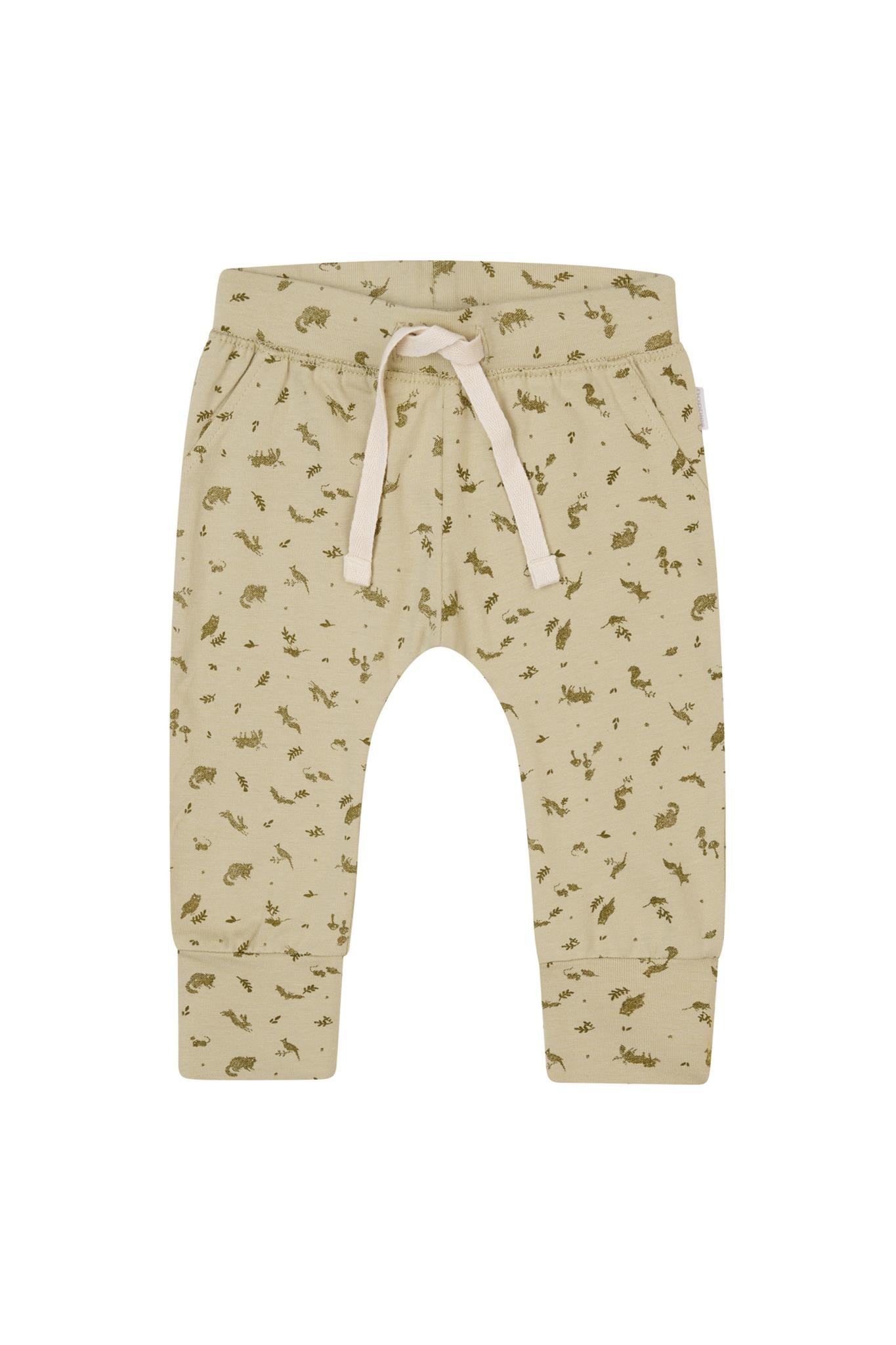 Noppies Unisex Pants Gray slim fit AOP