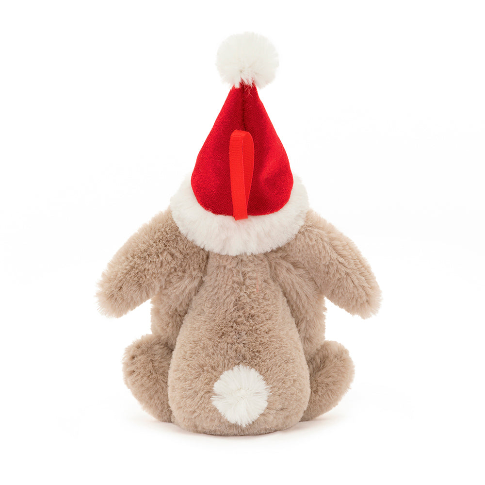 Jellycat Bashful Christmas Bunny Decoration