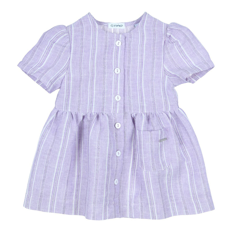 Meisjes Dress Nori van Gymp in de kleur Lila in maat 86.