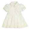 Meisjes Dress Ido van Gymp in de kleur Off White in maat 86.