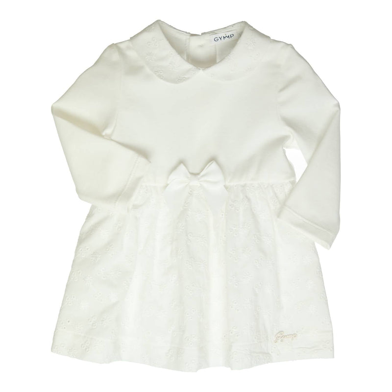Meisjes Dress Penina van Gymp in de kleur Off White in maat 86.