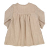 Meisjes Dress Lucia van Gymp in de kleur Beige in maat 86.