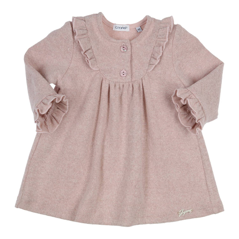Meisjes Dress Lucia van Gymp in de kleur Old Rose in maat 86.