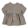 Meisjes Dress Bess van Gymp in de kleur Beige - Black in maat 86.
