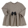 Meisjes Dress Bess van Gymp in de kleur Beige - Black in maat 86.