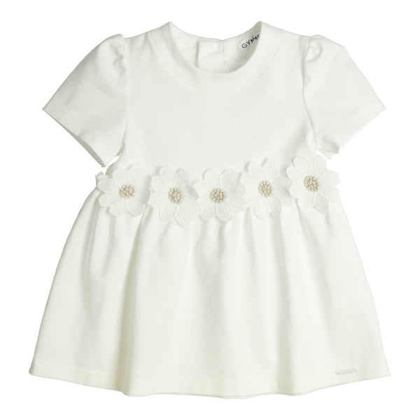 Meisjes Dress Aerobic van Gymp in de kleur Off White in maat 86.