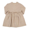 Meisjes Dress Lucia van Gymp in de kleur Beige in maat 92.