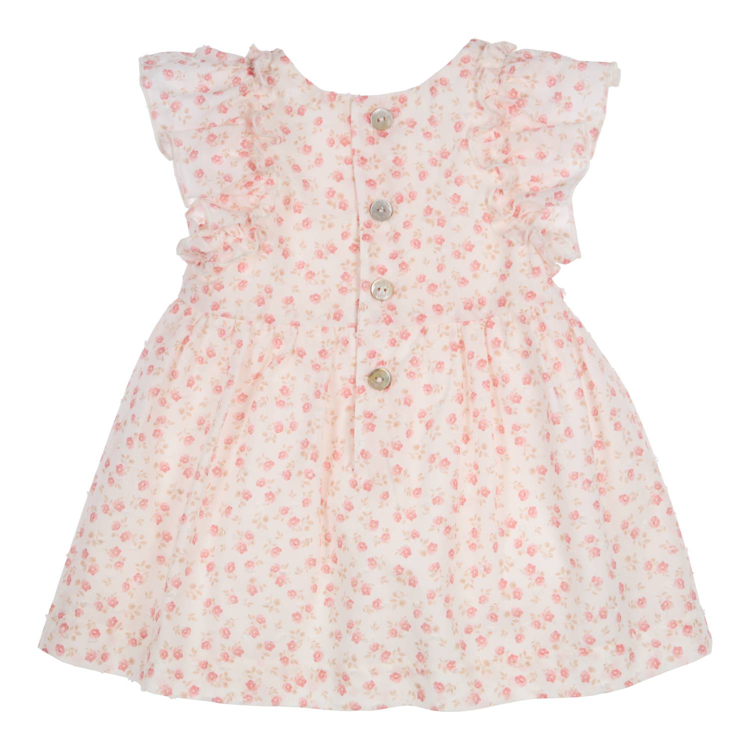 Meisjes Pinafore Rosa van Gymp in de kleur Off White - Rose in maat 86.