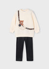 Mayoral Pullover leggings set