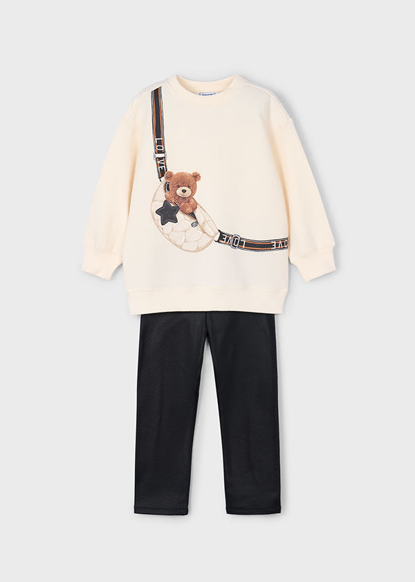 Mayoral Pullover leggings set