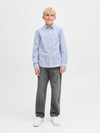 Jongens JJICHRIS JJORIGINAL SBD 444 SN JNR van Jack & Jones Junior in de kleur Black Denim in maat 176.