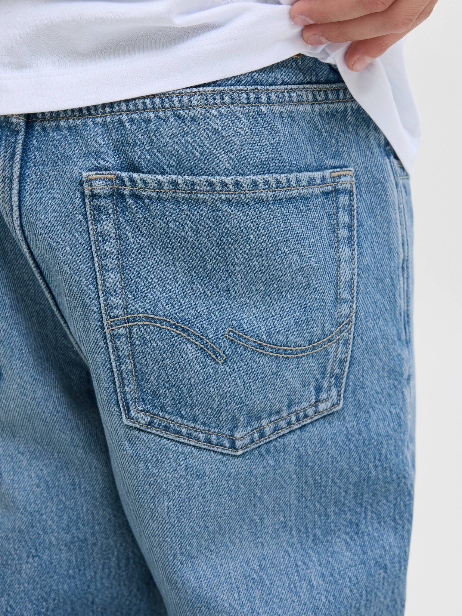 Jongens JJICHRIS JJORIGINAL SBD 192 NOOS JNR van Jack & Jones Junior in de kleur Blue Denim in maat 170.