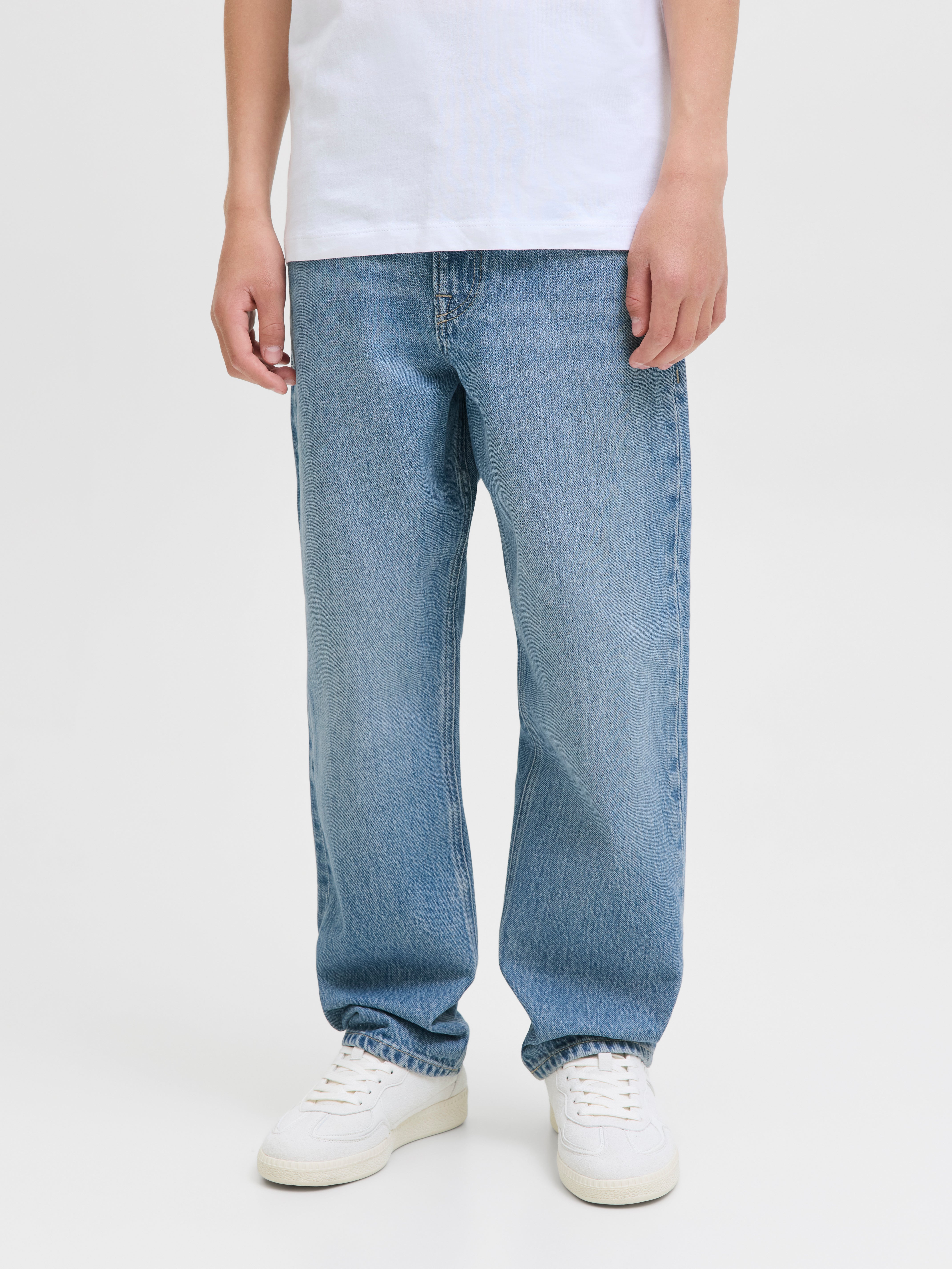 Jongens JJICHRIS JJORIGINAL SBD 192 NOOS JNR van Jack & Jones Junior in de kleur Blue Denim in maat 170.