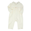 Meisjes Creepersuit Ido van Gymp in de kleur Off White in maat 68.