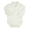 Jongens Romper Aerodoux van Gymp in de kleur Off White in maat 92.