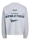 Jongens JCOSIGNAL SWEAT CREW NECK JNR van Jack & Jones Junior in de kleur White Melange in maat 176.