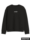 Jongens JORBROOKLYN GRAPHIC SWEAT CREW NEC JNR van Jack & Jones Junior in de kleur Black VOLUME  in maat 176.