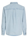 Jongens JORNORREBRO DENIM SHIRT LS JNR van Jack & Jones Junior in de kleur Light Blue Denim in maat 176.