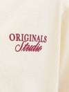 Jongens JORNORREBRO TYPO TEE SS CREW NECK SN JNR van Jack & Jones Junior in de kleur Antique White  in maat 176.