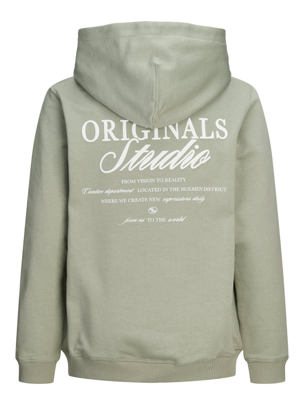 Jack & Jones Junior JORNORREBRO TYPO BACK SWEAT HOOD SN JNR