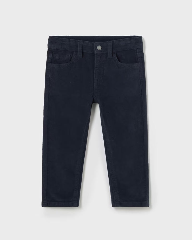 Mayoral Basic slim fit cord trousers