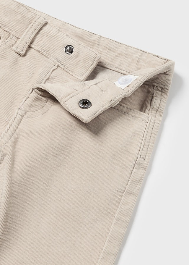 Mayoral Basic slim fit cord trousers